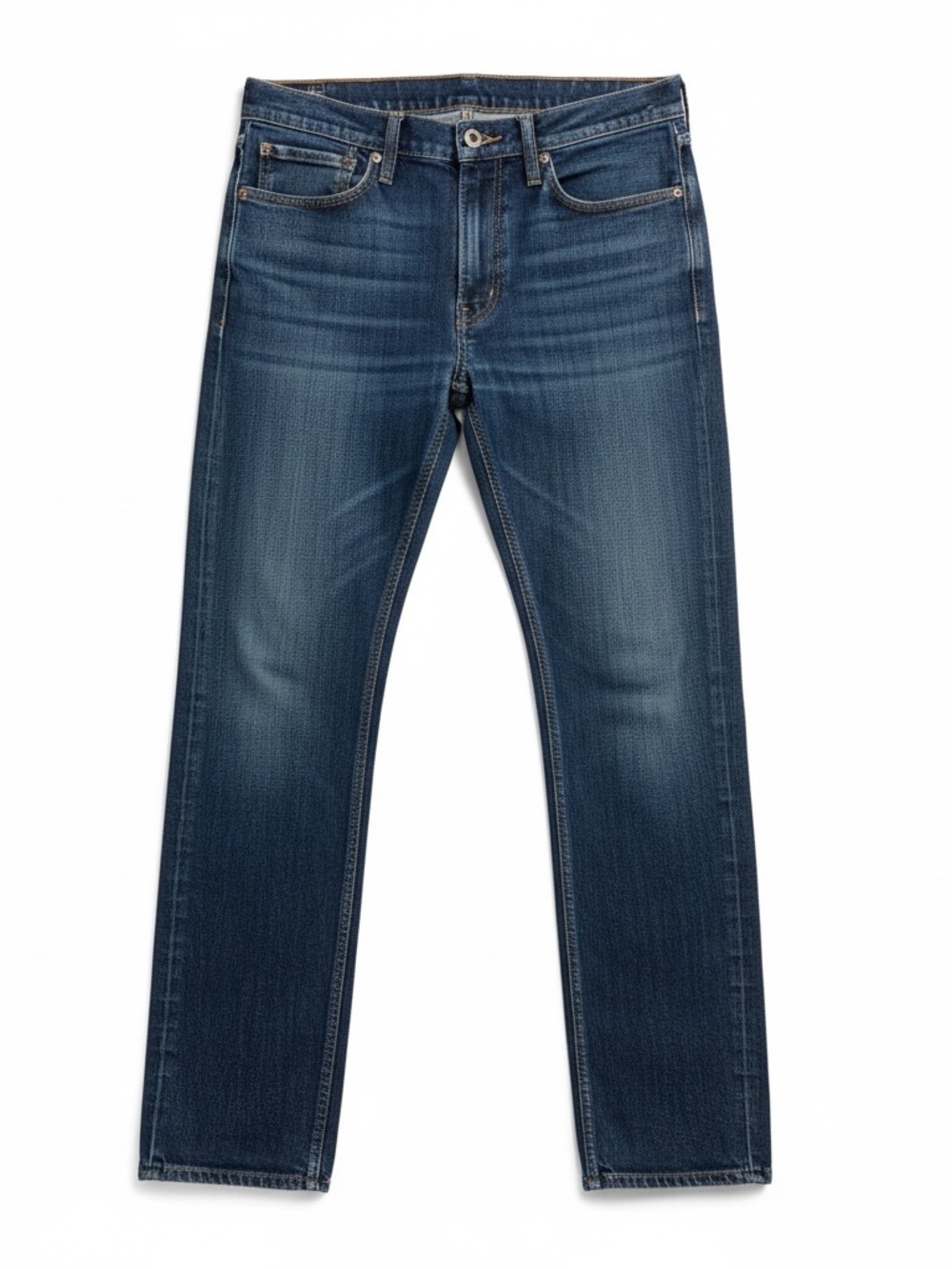 Levi's Men's Straight Jeans in Dark Blue Denim W34  L32